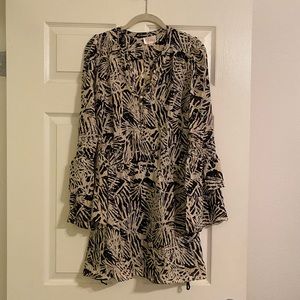 Parker Double Flared Sleeve Dress